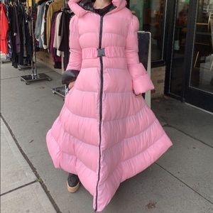 Pink PUFFER COAT